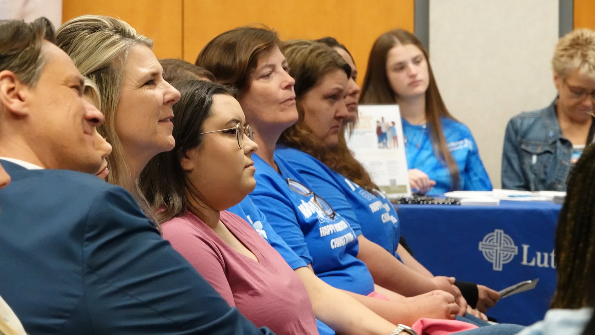Donor recognition at a Foundation event