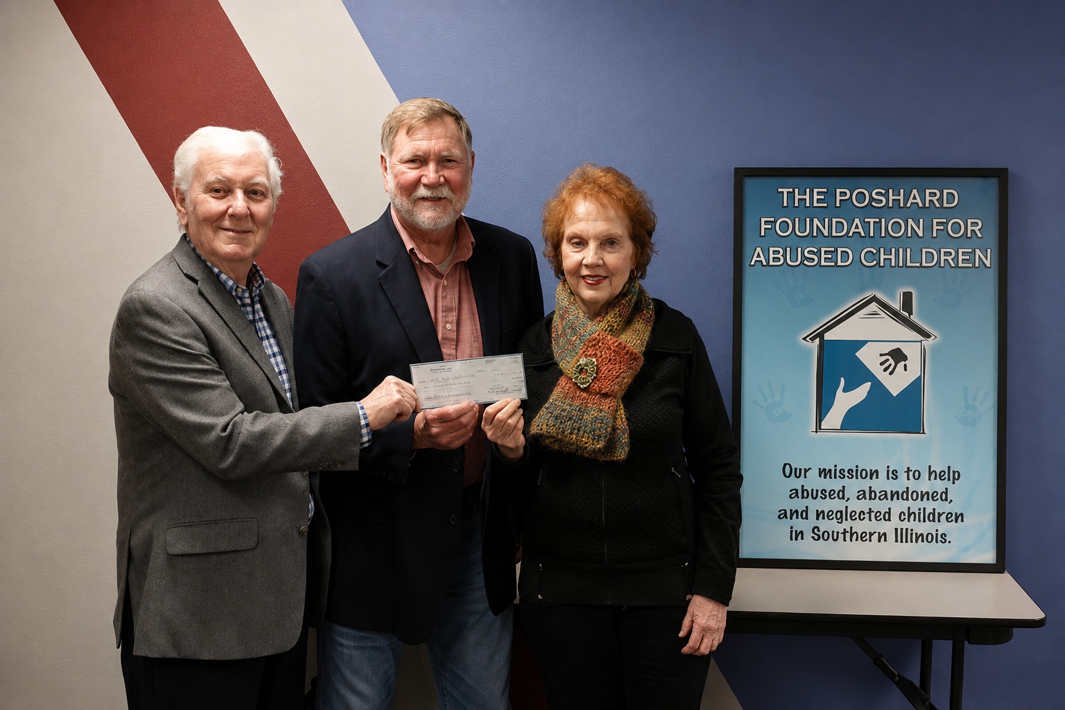 Foundation supporters at a community fundraiser