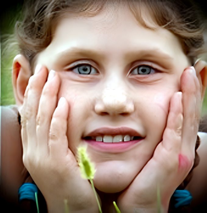 A child supported by Poshard Foundation programs in Southern Illinois